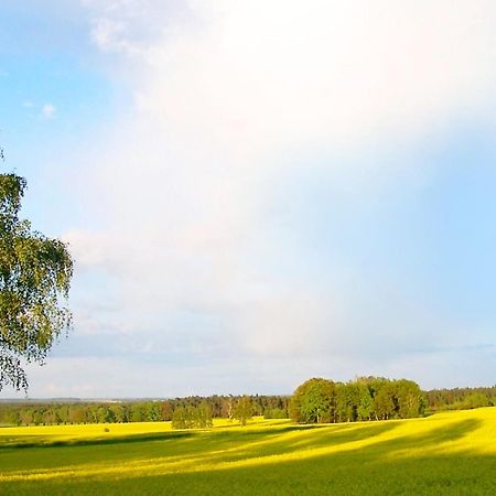 Ferienresidenz Zwei Bodden FeWo Dorothea 1 3 Meerblick, Balkon Lietzow Exterior foto