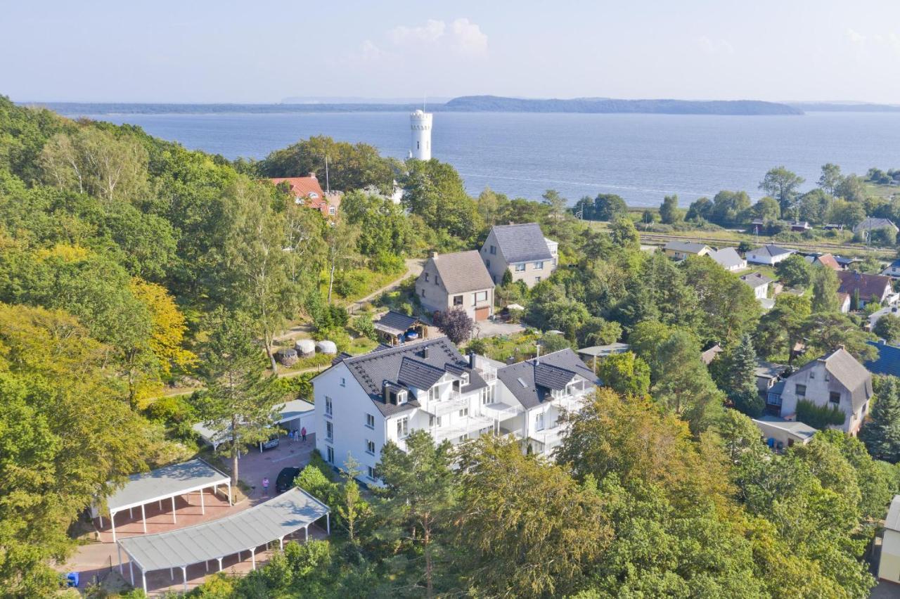 Ferienresidenz Zwei Bodden FeWo Dorothea 1 3 Meerblick, Balkon Lietzow Exterior foto